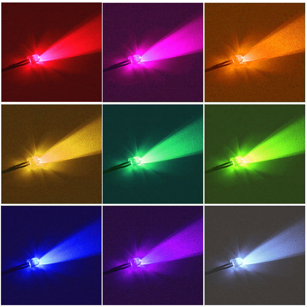 PREMADE LEDs with AA Battery Pack, For Fursuit, Crafts Etc. for jewelry, costumes, Furry costumes