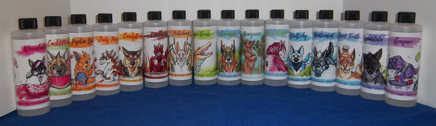 Strawberry Fursuit Spray 8oz - Berry Stables Fragrance and Essential Costume Cleaner