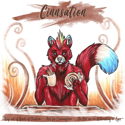 Fursuit Spray Cinnamon Cinnsation Bottle Fragrance and Cleaner 8oz Essential Cleaning Costume Cleaner US Buyers Only