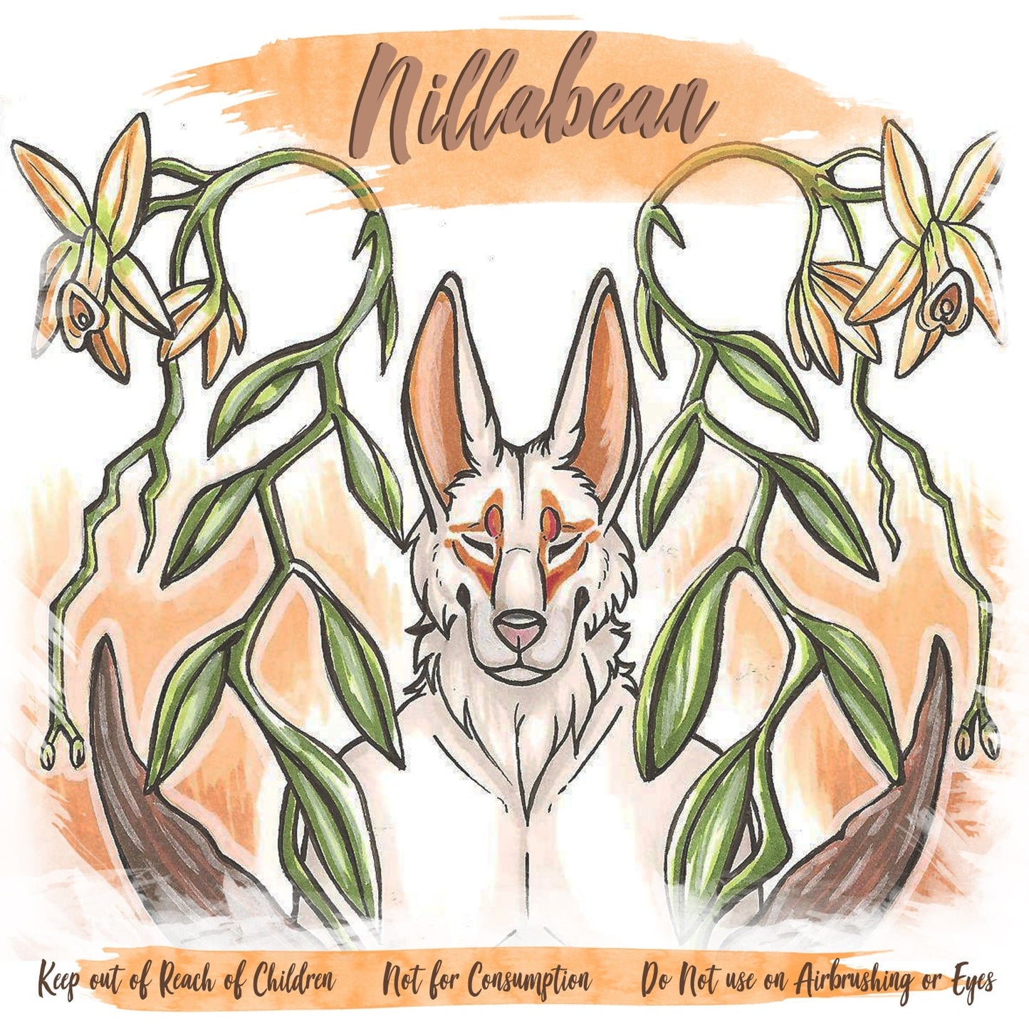 Vanilla Bean Fursuit Spray 8oz - Nillabean Fragrance and Essential Costume Cleaner