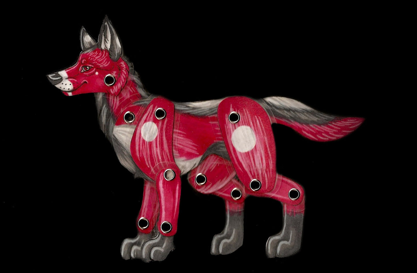 Custom Poseable 'Wiggler' Paper Child Badge (Canine, Feline, ANY SPECIES) - Laminated and Shipped for FREE