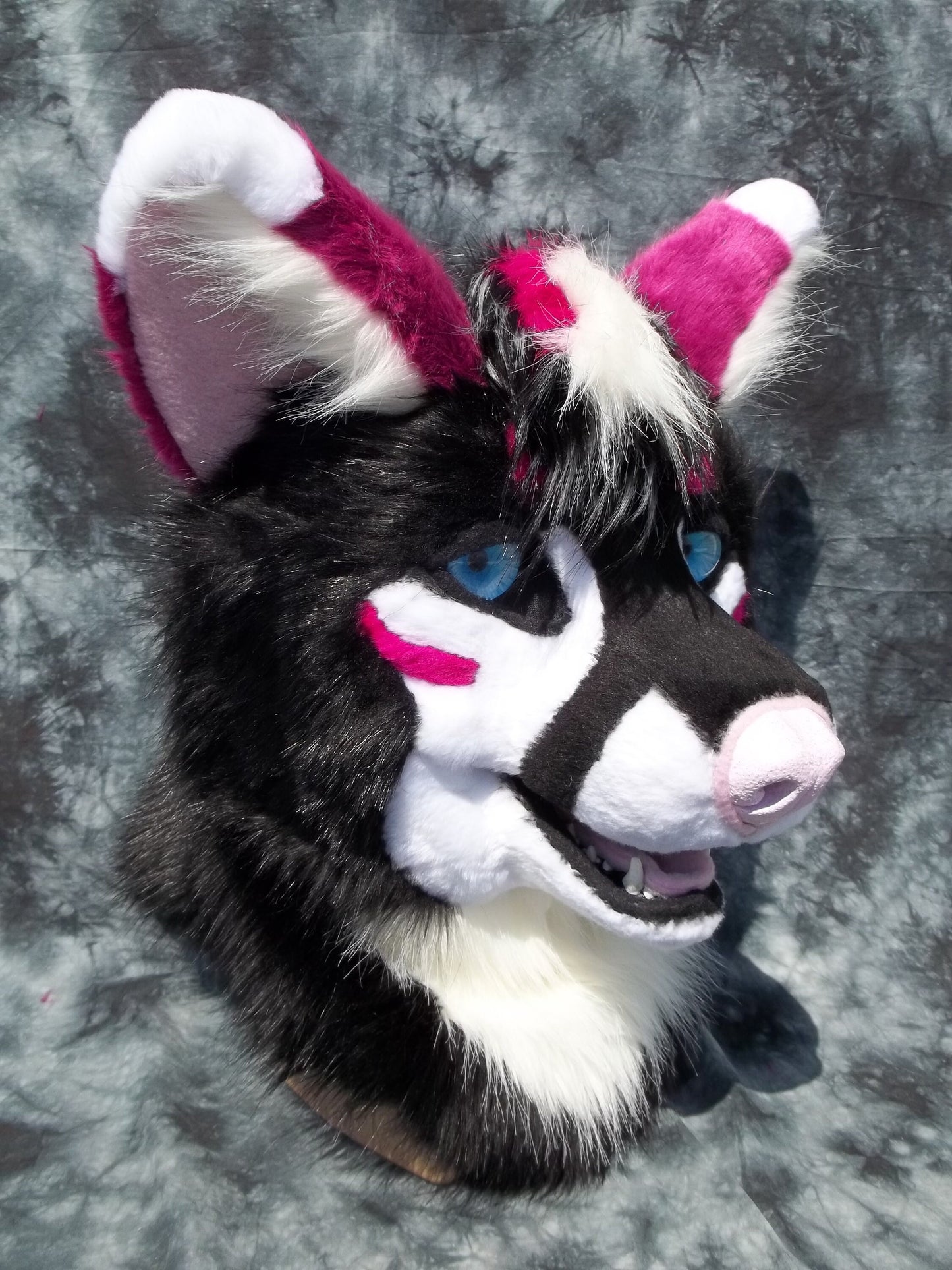 Semi Realistic Canine Mask Blanks (Jawsets available), Fursuit Head Resin Base K9