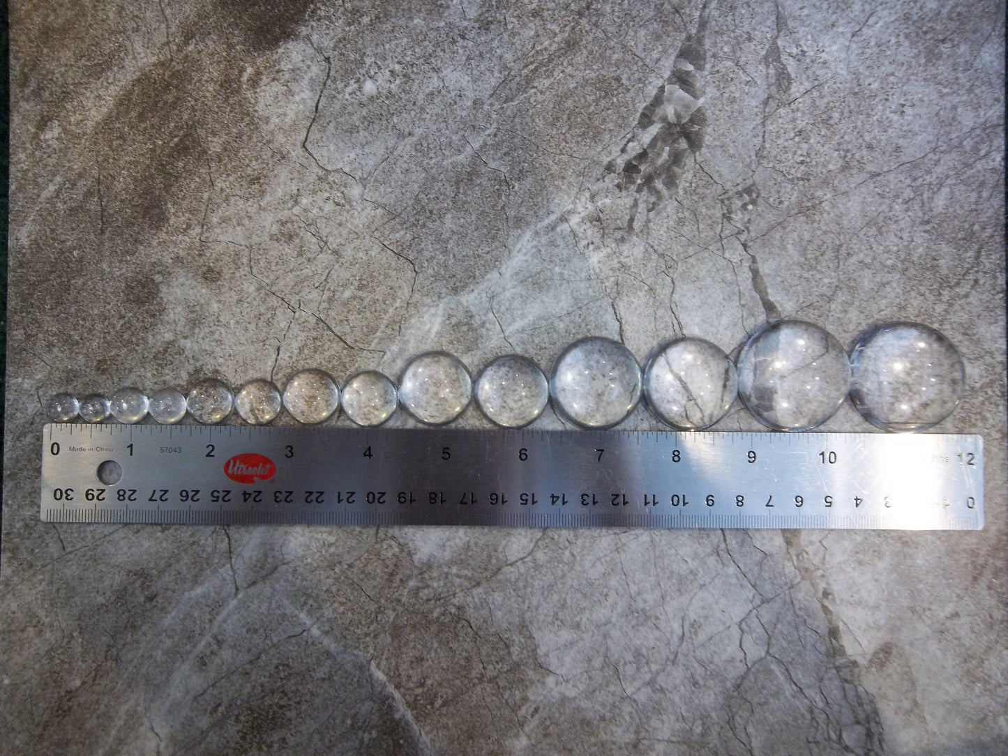 Acrylic or Glass Eye Blanks for Costume Fursuit Halloween Renaissance Props Doll Making and More .375"- 2" High Quality - Fast Ship