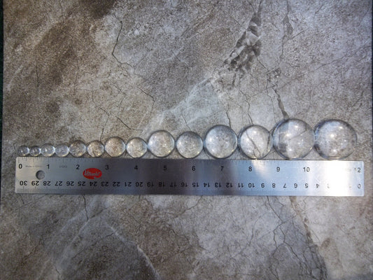 Acrylic or Glass Eye Blanks for Costume Fursuit Halloween Renaissance Props Doll Making and More .375"- 2" High Quality - Fast Ship
