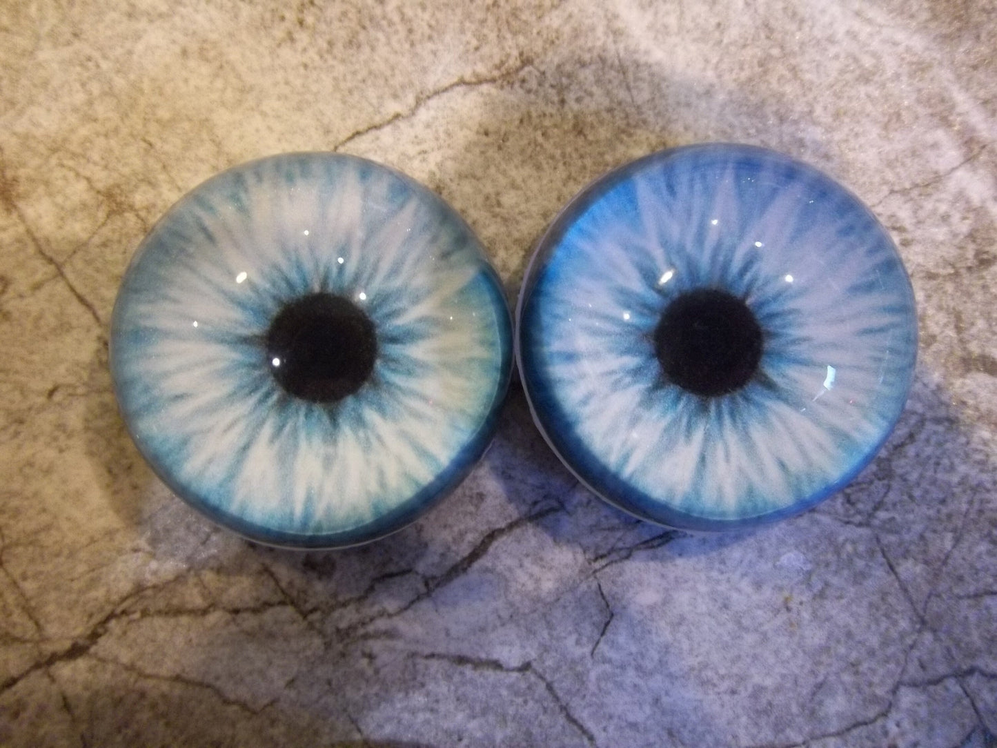 PREMADE - Costume / Fursuit Eyes - Custom - 1" - 1.5" - V2 Acrylic 3-D Follow Me Affect Eyes