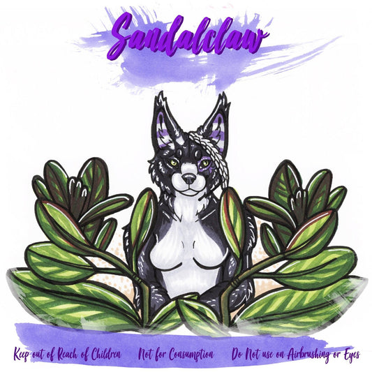 Sandalwood Fursuit Spray 8oz - Sandalclaw Fragrance and Essential Costume Cleaner