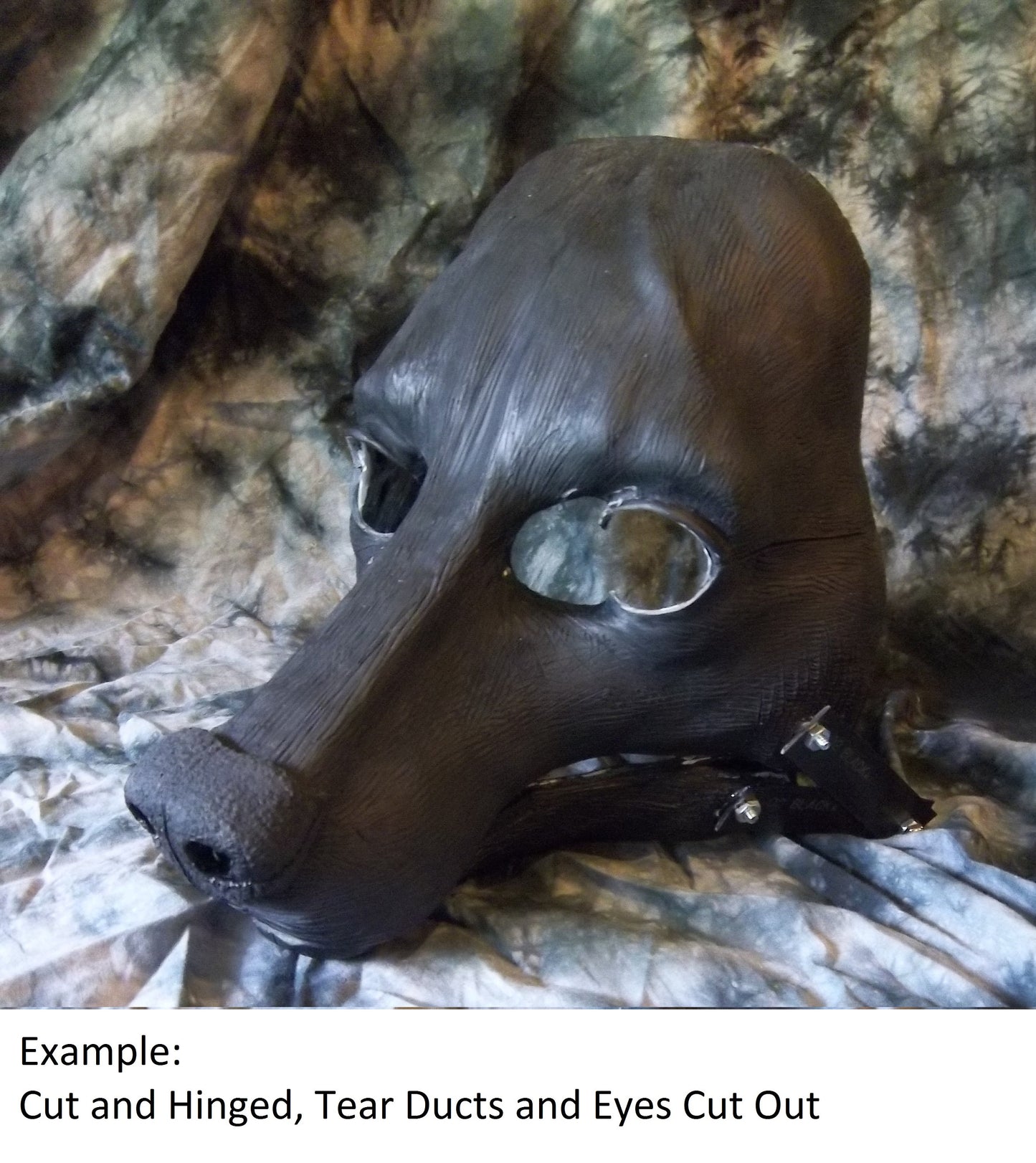 Realistic Canine Resin Mask MOLD (not a base)