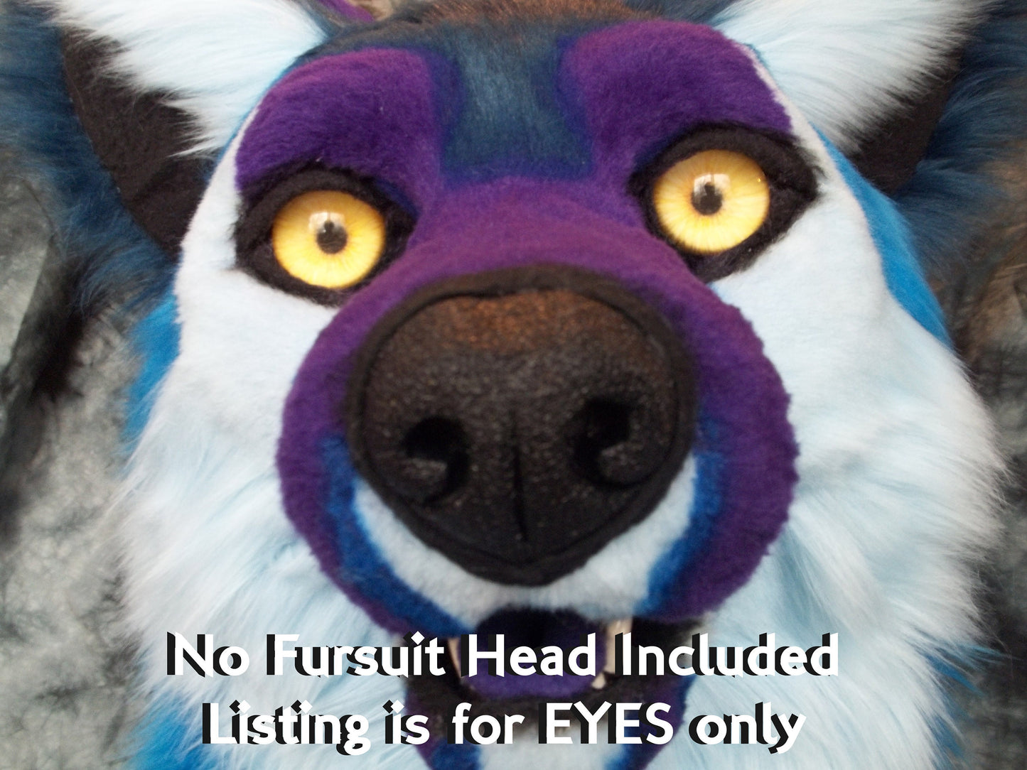 PREMADE - Costume / Fursuit Eyes - Custom - 1" - 1.5" - V2 Acrylic 3-D Follow Me Affect Eyes