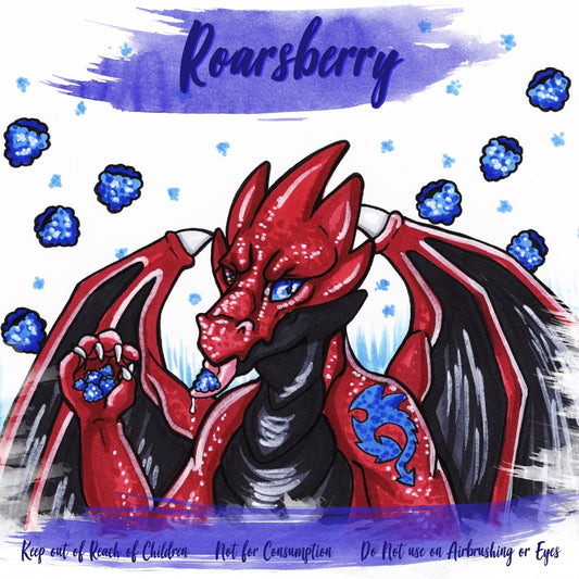 Blue Raspberry Fursuit Spray 8oz - Roarsberry Fragrance and Essential Costume Cleaner