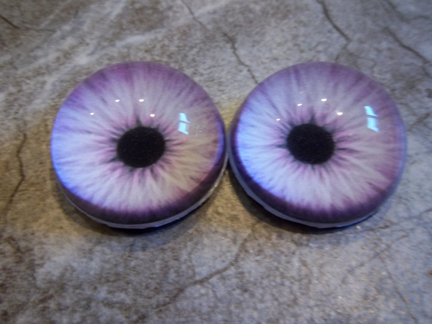 PREMADE - Costume / Fursuit Eyes - Custom - 1" - 1.5" - V2 Acrylic 3-D Follow Me Affect Eyes