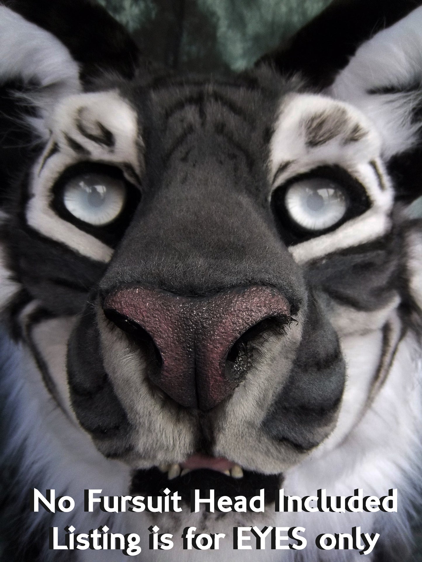 LED Costume / Fursuit Eyes - Custom - .5" - 2" - Acrylic 3-D Follow Me Affect Eyes