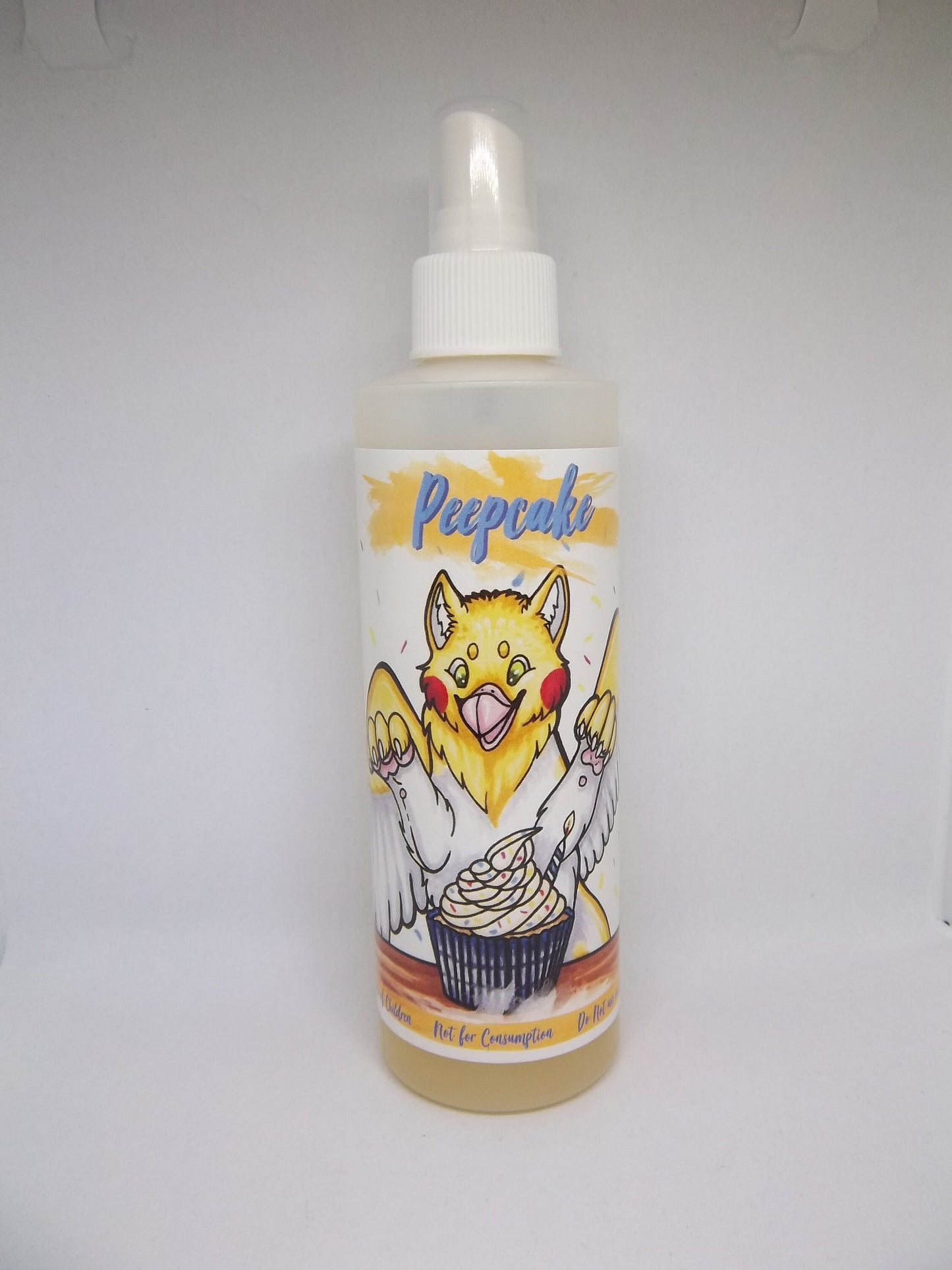 Cupcake Fursuit Spray 8oz - Peepcake Fragrance and Essential Costume Cleaner