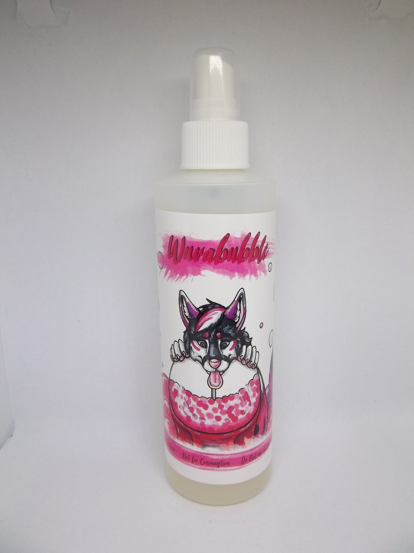 Fursuit Spray Bubblegum Wuvabubble Bottle Fragrance and Cleaner 8oz Essential Cleaning Costume Cleaner US Buyers Only