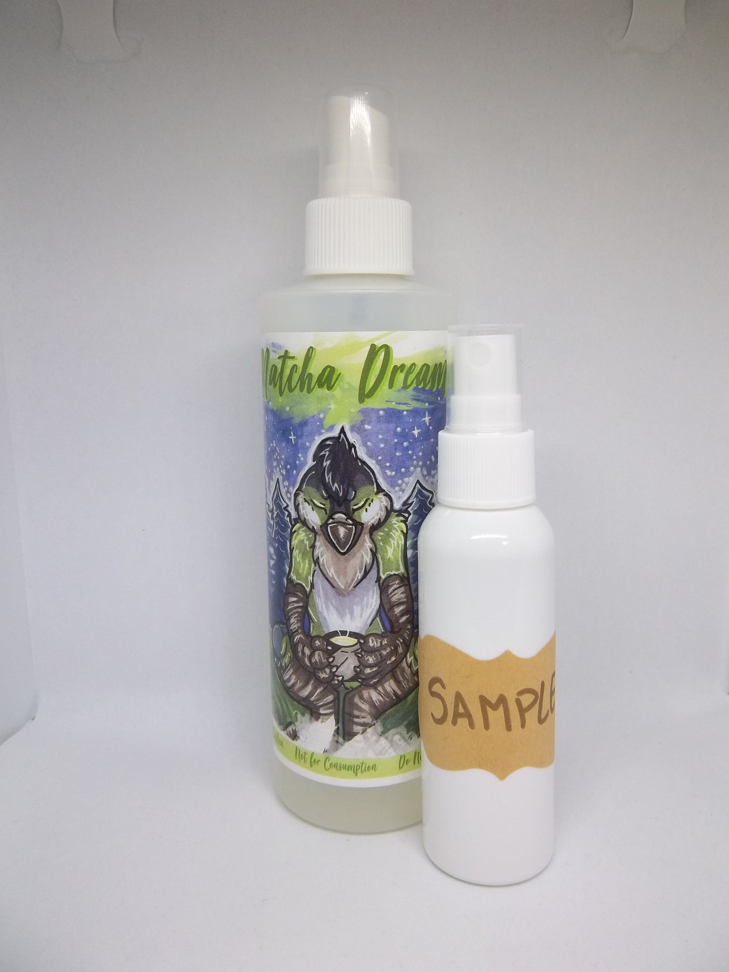 LAST CHANCE - Fursuit Spray Matcha Dream Green Tea - Bottle Fragrance and Cleaner 8oz Essential Cleaning Costume Cleaner US Buyers Only