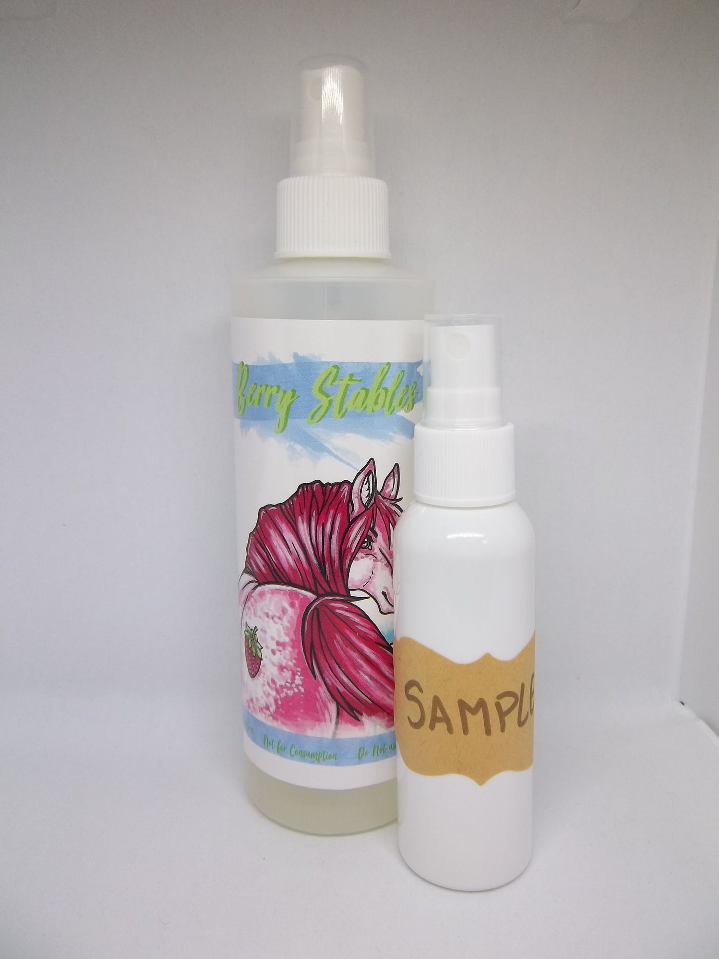 Strawberry Fursuit Spray 8oz - Berry Stables Fragrance and Essential Costume Cleaner