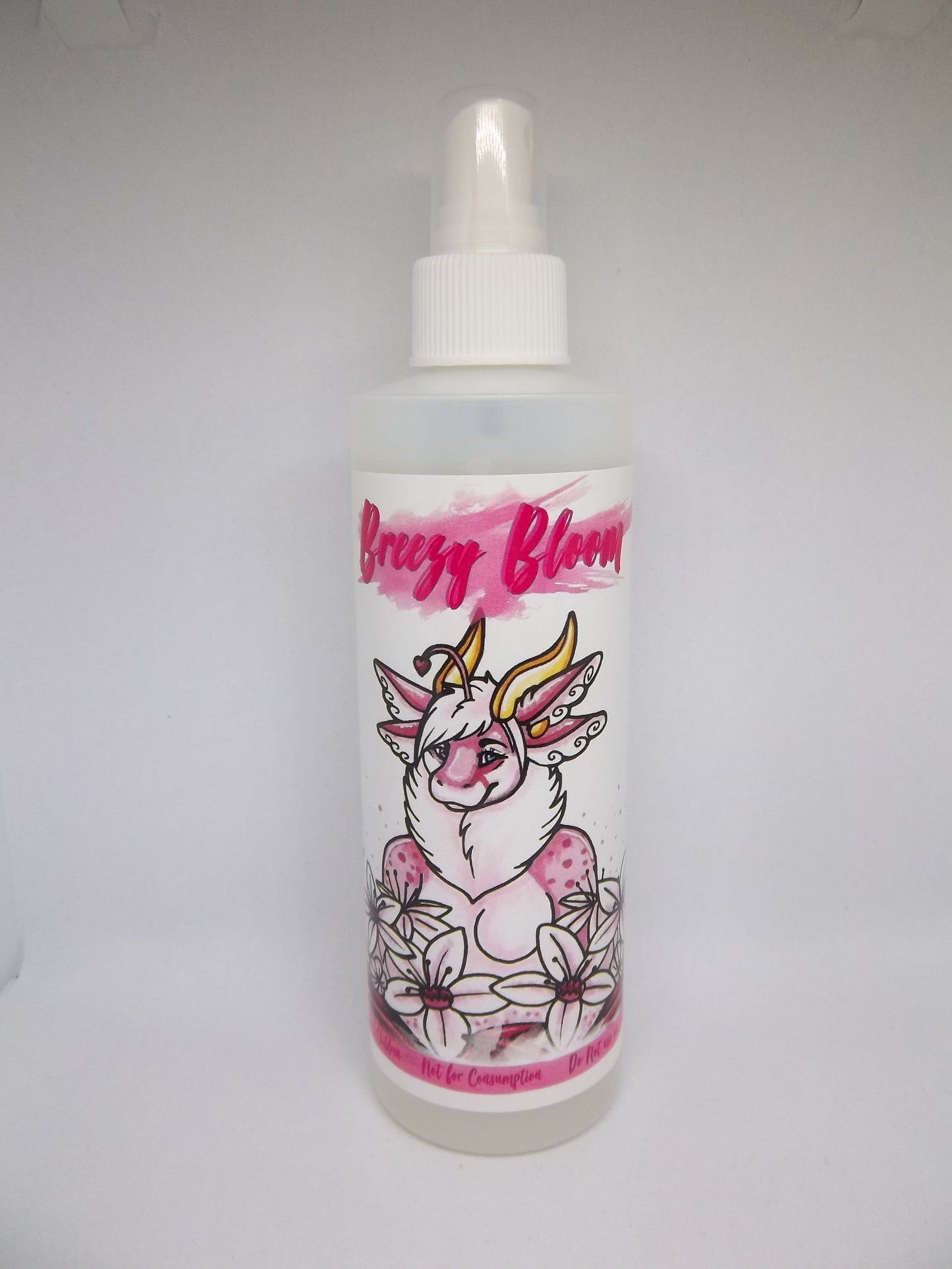 Fursuit Spray Cherry Blossom Breezy Bloom Bottle Fragrance and Cleaner 8oz Essential Cleaning Costume Cleaner US Buyers Only