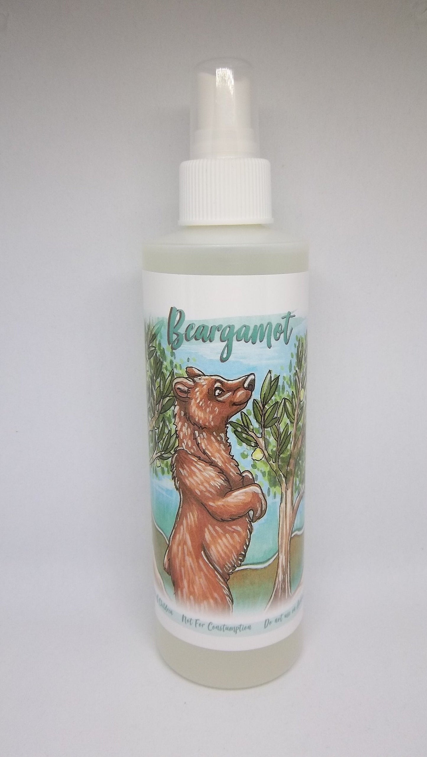 Fursuit Spray Bergamot Beargamot Bottle Fragrance and Cleaner 8oz Essential Cleaning Costume Cleaner US Buyers Only
