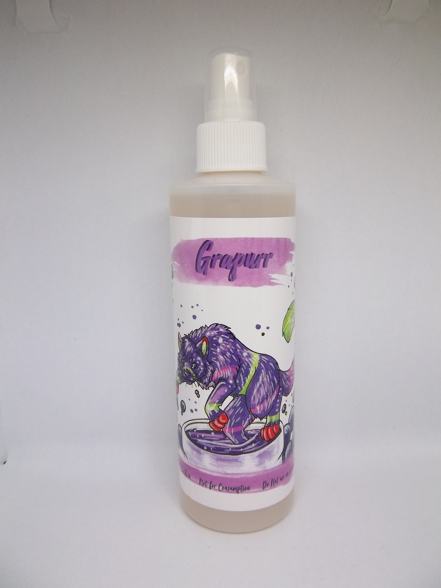 Grape Fursuit Spray 8oz - Grapurr Fragrance and Essential Costume Cleaner