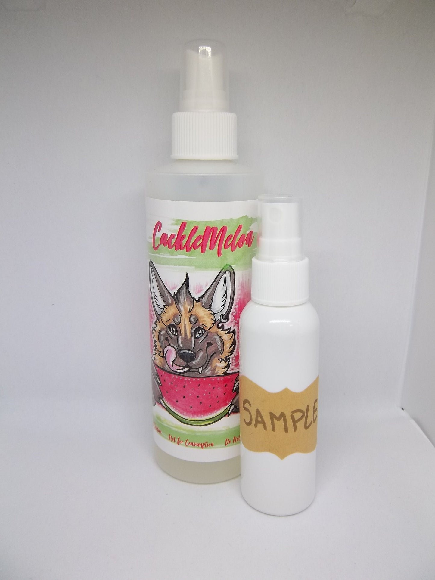Watermelon Fursuit Spray 8oz - Cacklemelon Fragrance and Essential Costume Cleaner