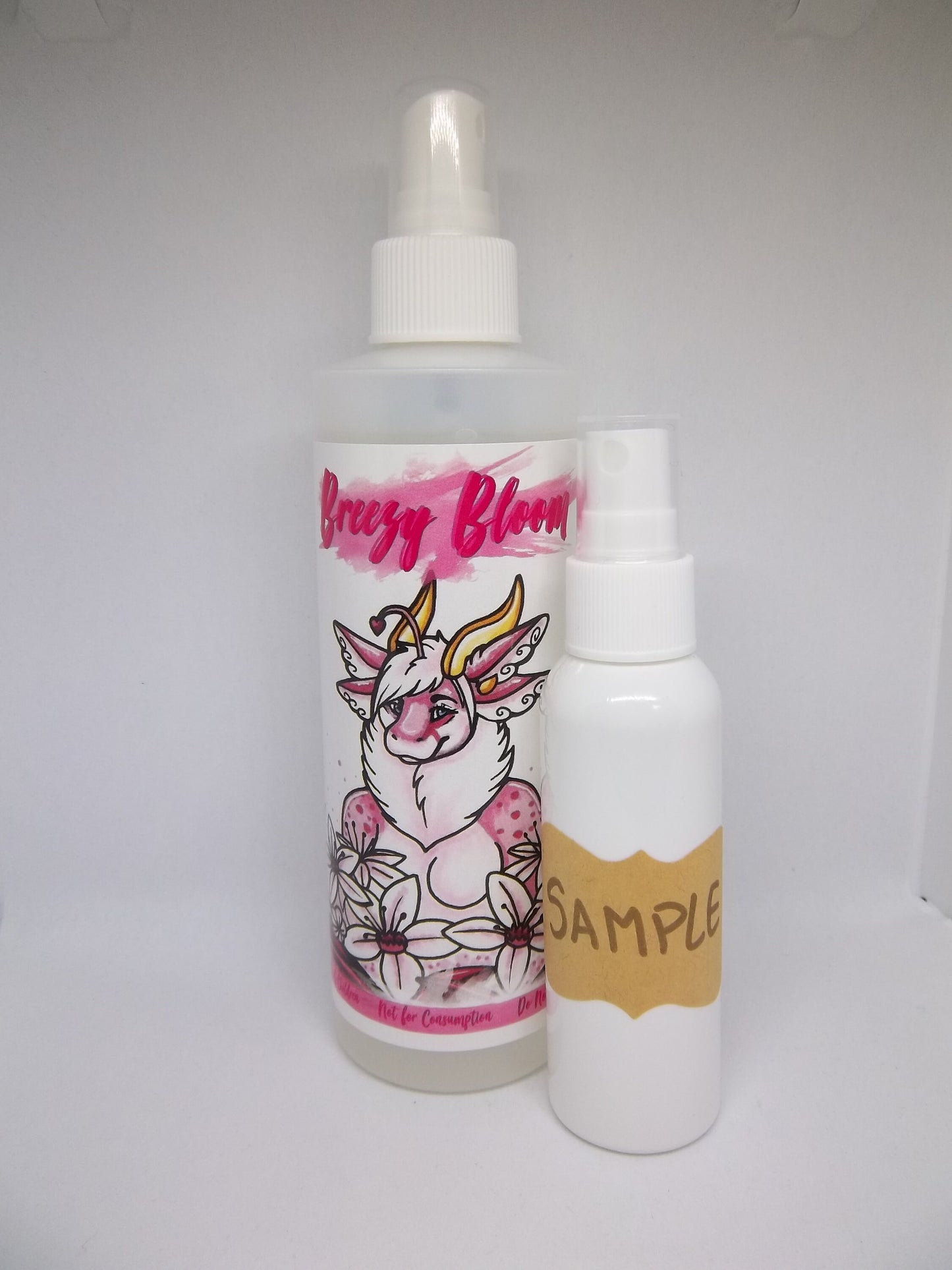 Fursuit Spray Cherry Blossom Breezy Bloom Bottle Fragrance and Cleaner 8oz Essential Cleaning Costume Cleaner US Buyers Only
