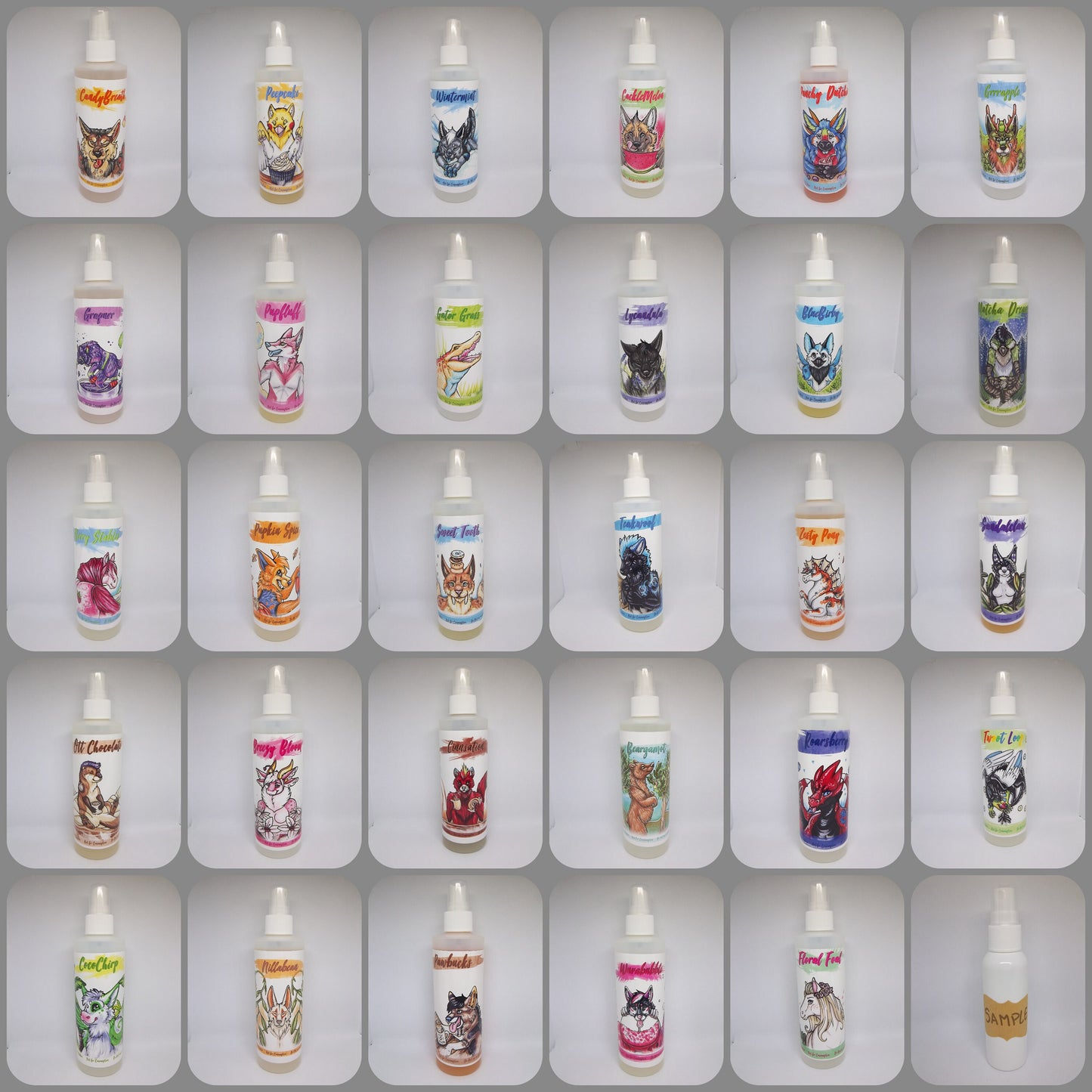 Fursuit Spray Cinnamon Cinnsation Bottle Fragrance and Cleaner 8oz Essential Cleaning Costume Cleaner US Buyers Only