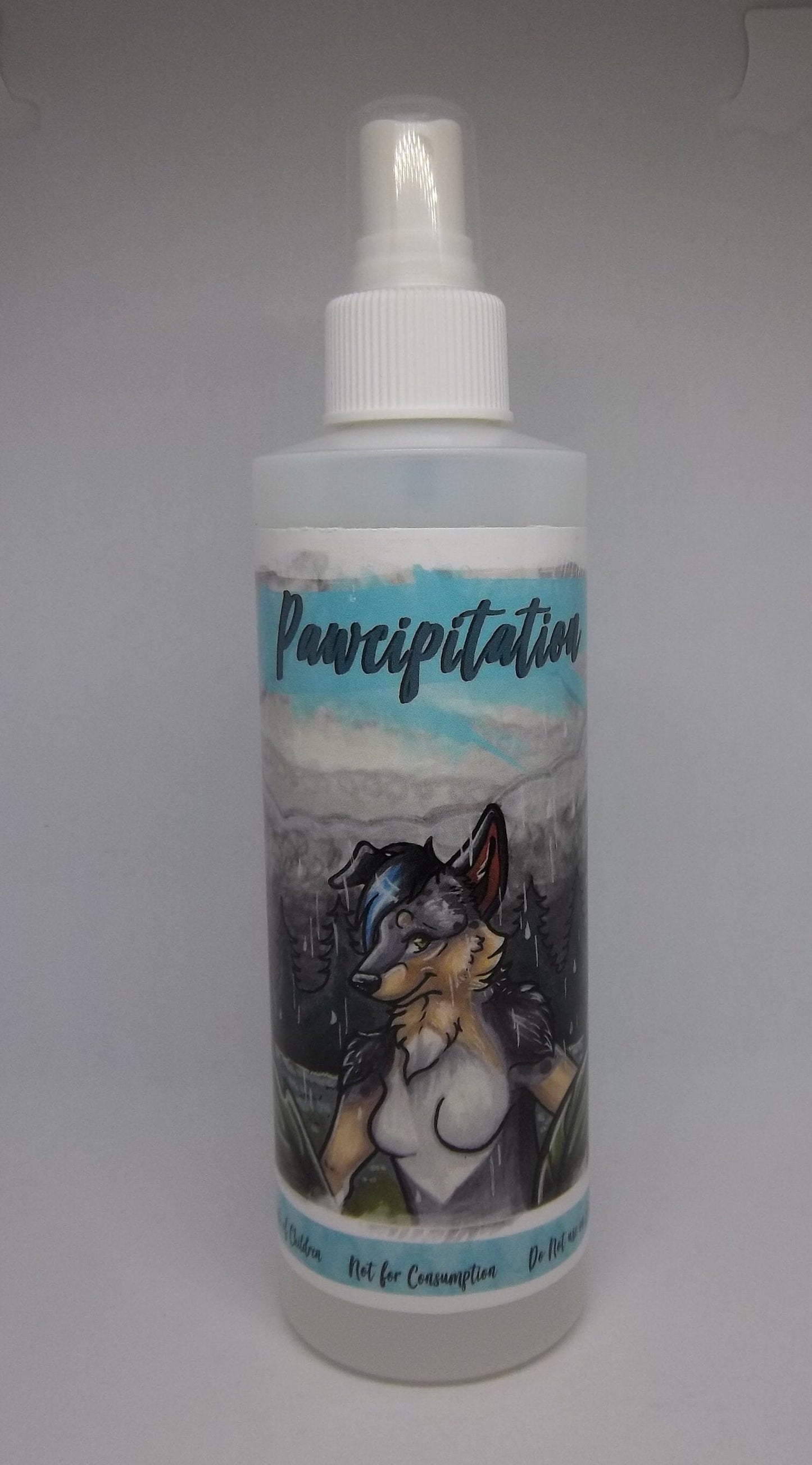 Fursuit Spray Rain Pawcipitation Bottle Fragrance and Cleaner 8oz Essential Cleaning Costume Cleaner US Buyers Only