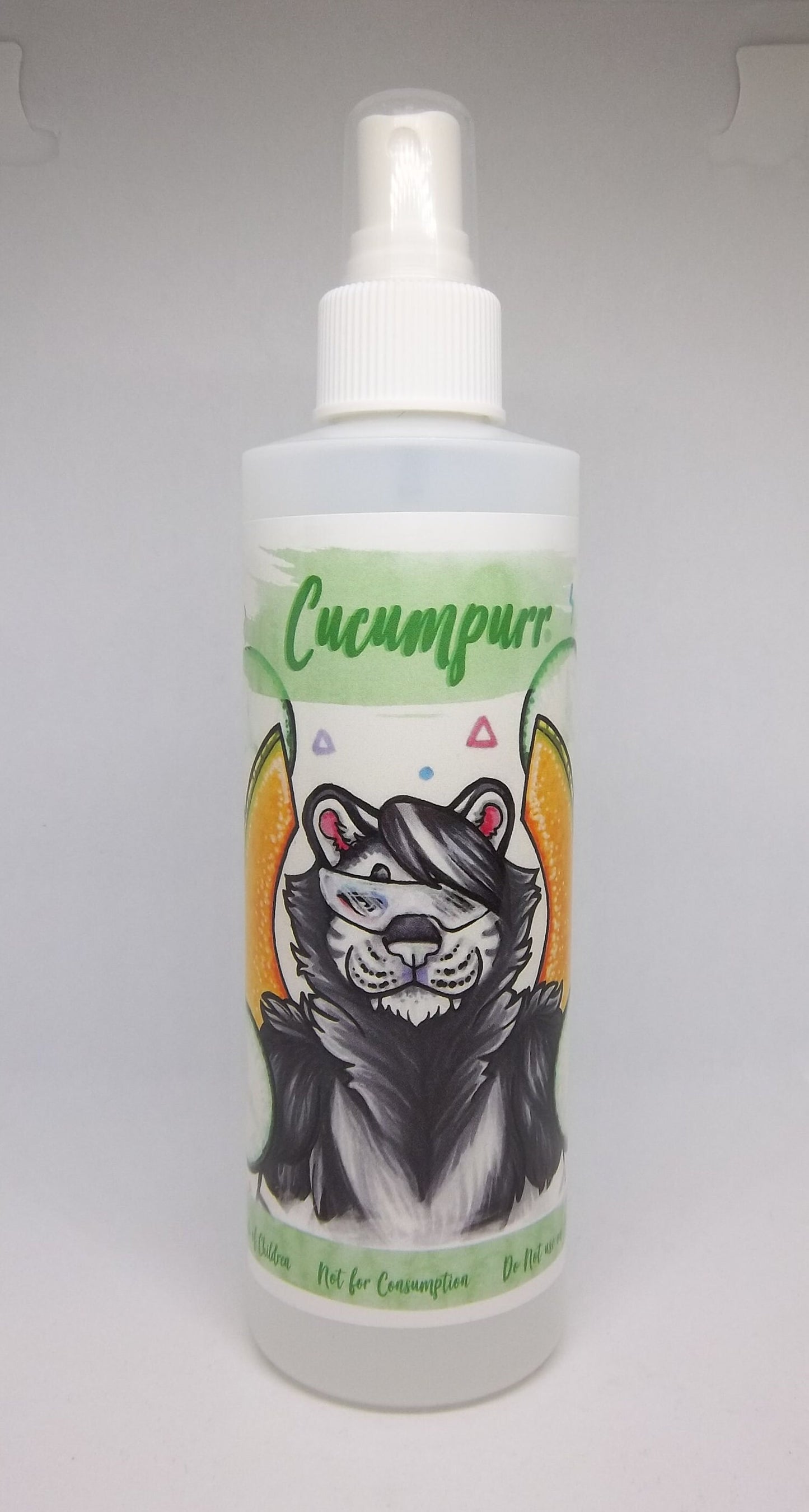 Fursuit Spray Cucumber Melon Cucumpurr Bottle Fragrance and Cleaner 8oz Essential Cleaning Costume Cleaner US Buyers Only