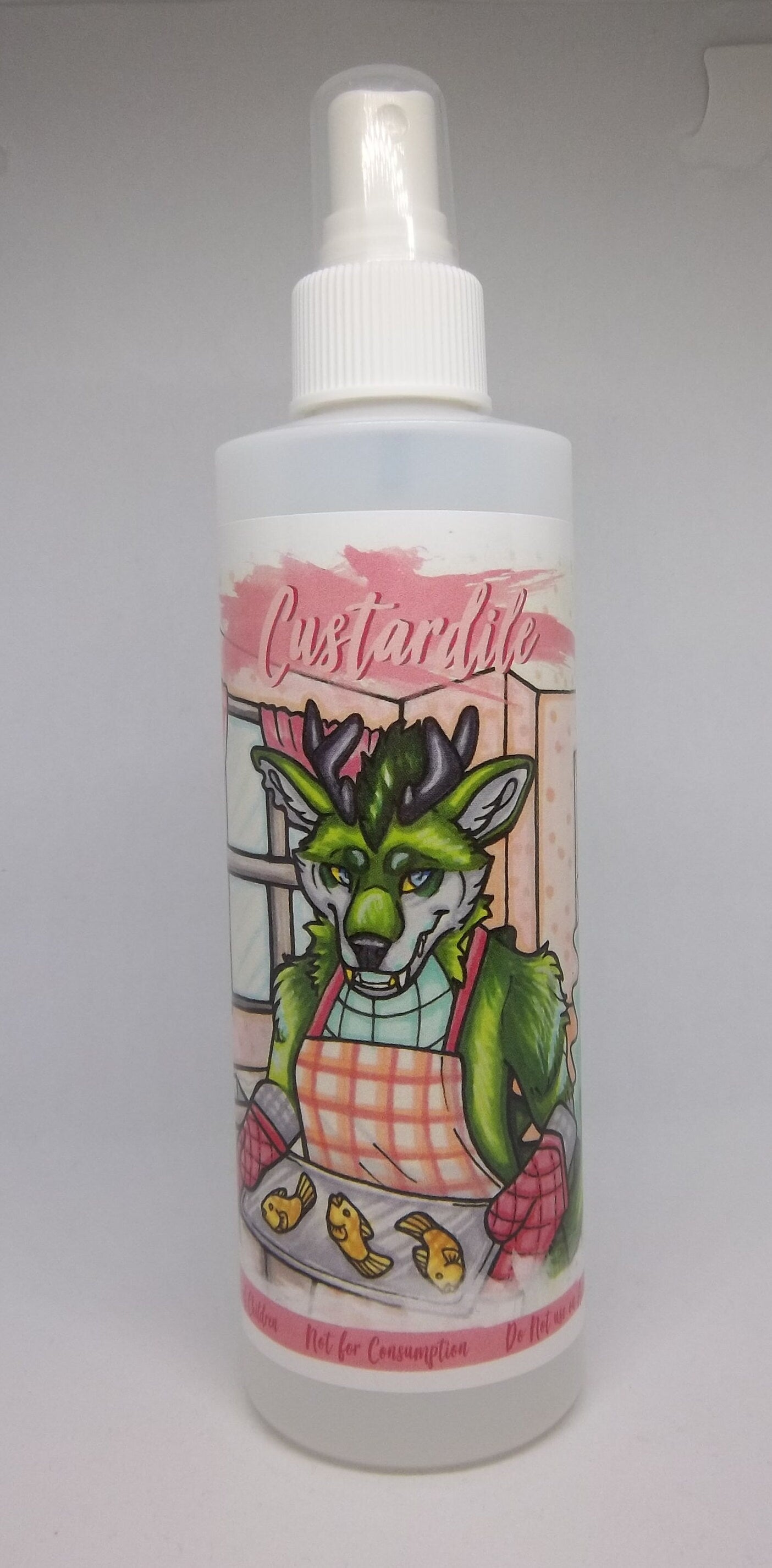 Fursuit Spray Caramel Custard Custardile Bottle Fragrance and Cleaner 8oz Essential Cleaning Costume Cleaner US Buyers Only