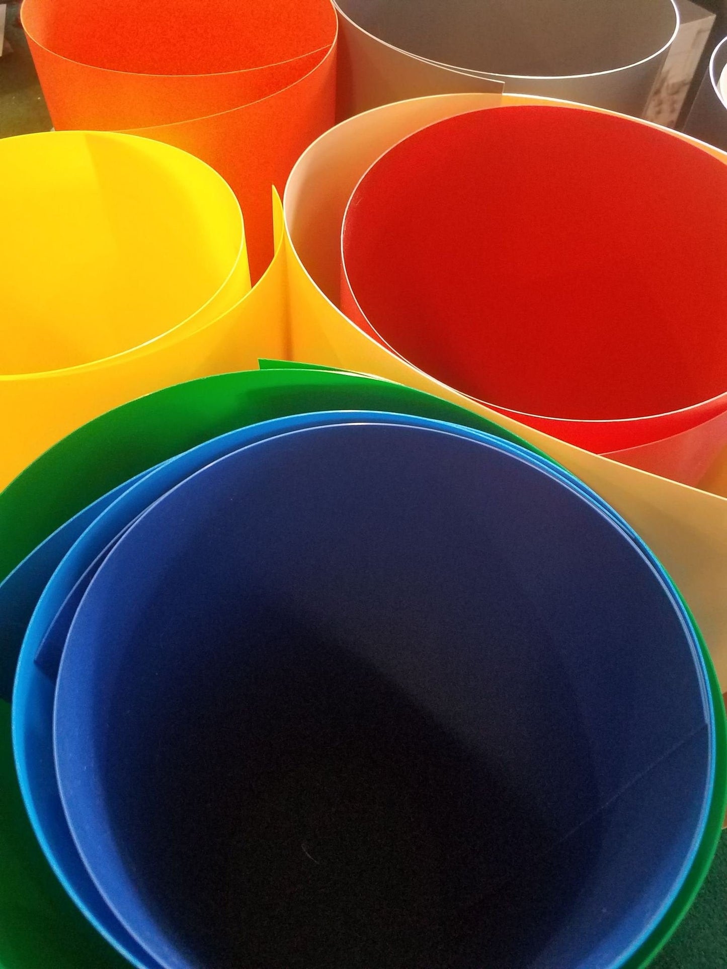 Fursuit Plastic Sheet - 8.5 x 11 Lots of Colors, Easy to cut and durable!