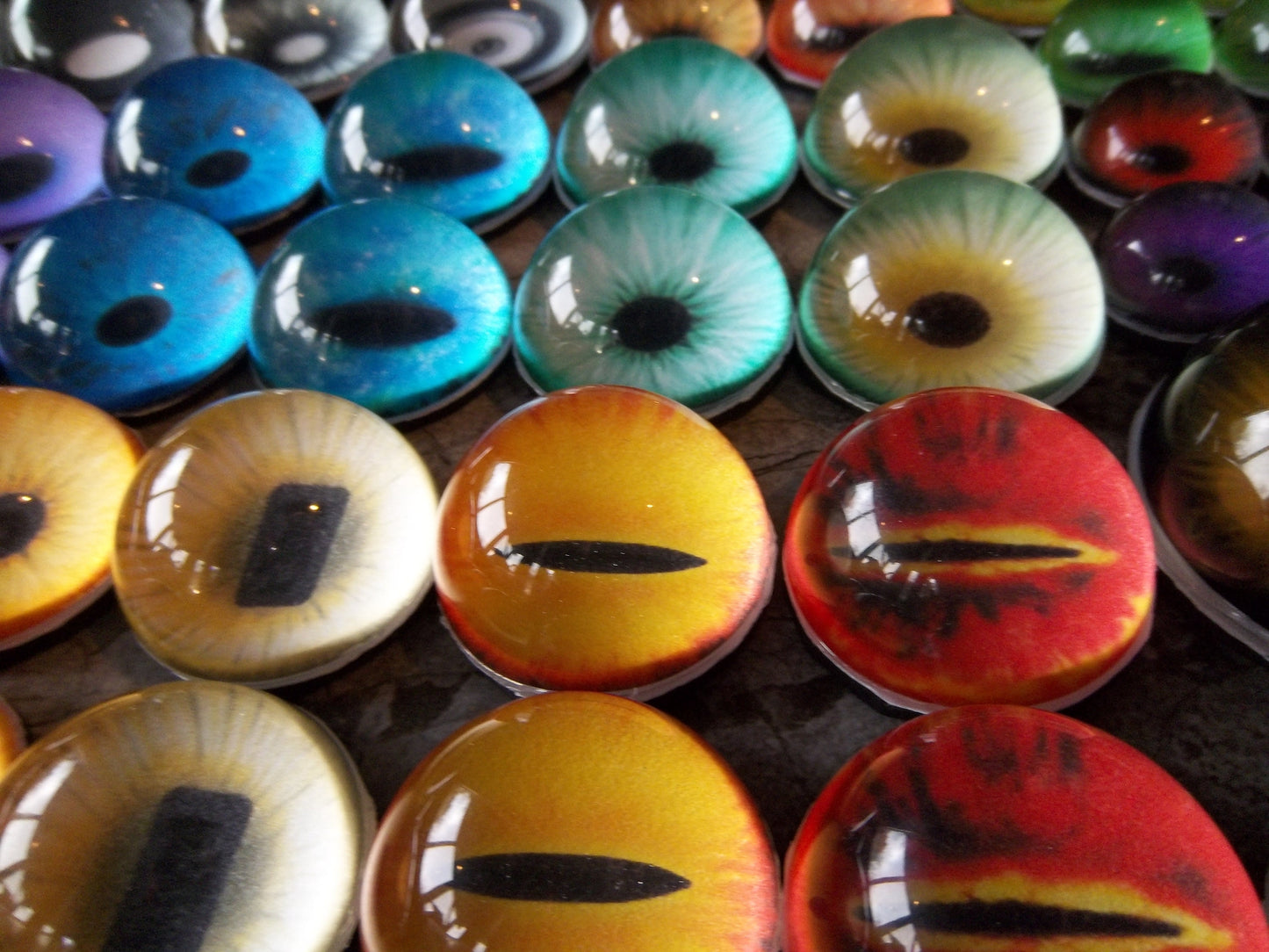 Custom Fursuit Eyes - .75" - 2" - Please send References in Messages :)