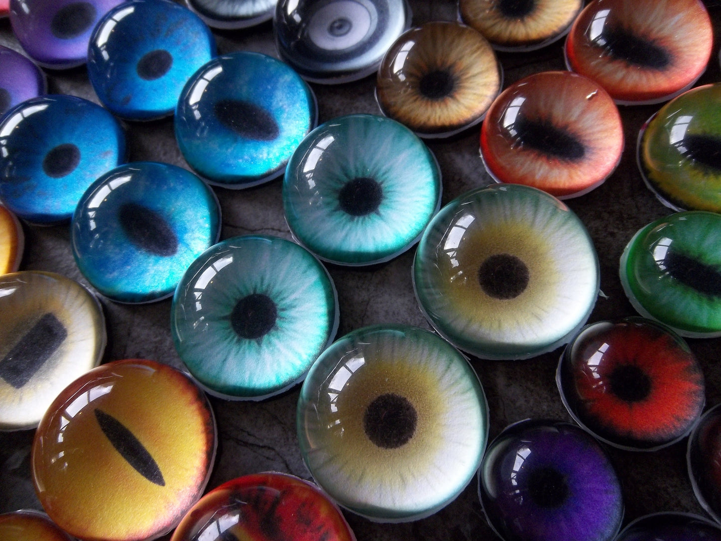 Custom Fursuit Eyes - .75" - 2" - Please send References in Messages :)
