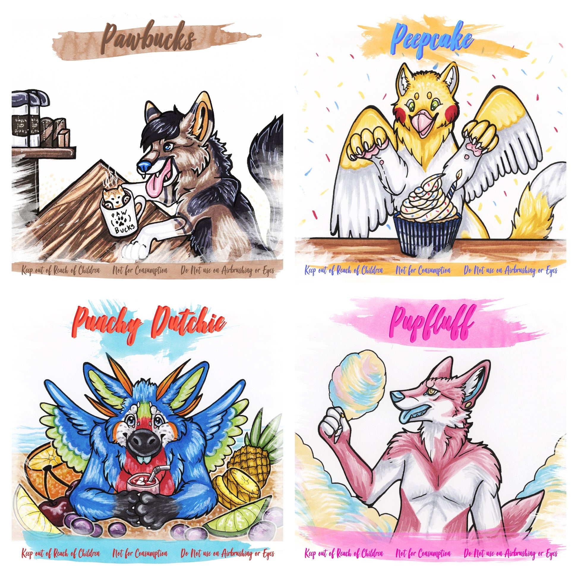 Fursuit Spray Bottle Fragrance Cleaner 8oz (Tons of Scents to Choose from) Essential Cleaning Costume Cleaner US Buyers Only