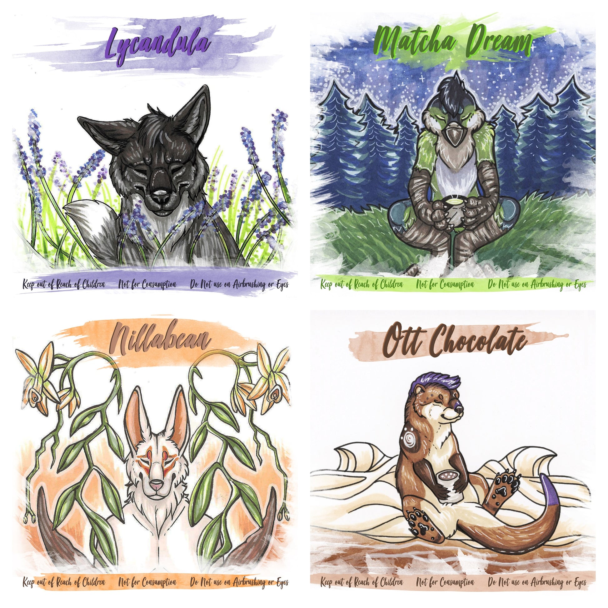 Fursuit Spray Bottle Fragrance Cleaner 8oz (Tons of Scents to Choose from) Essential Cleaning Costume Cleaner US Buyers Only