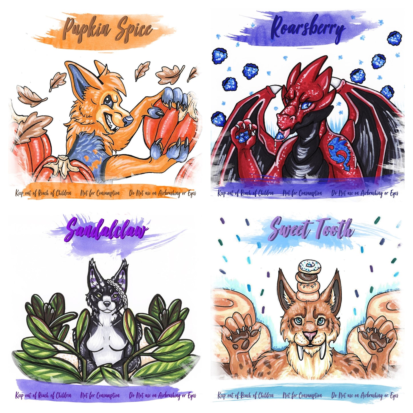 Fursuit Spray Bottle Fragrance Cleaner 8oz (Tons of Scents to Choose from) Essential Cleaning Costume Cleaner US Buyers Only