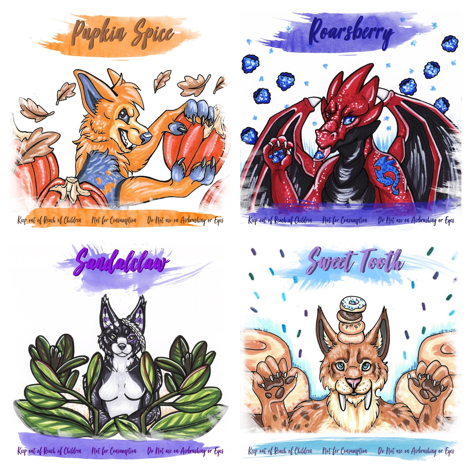 Fursuit Spray Bottle Fragrance Cleaner 8oz (Tons of Scents to Choose from) Essential Cleaning Costume Cleaner US Buyers Only