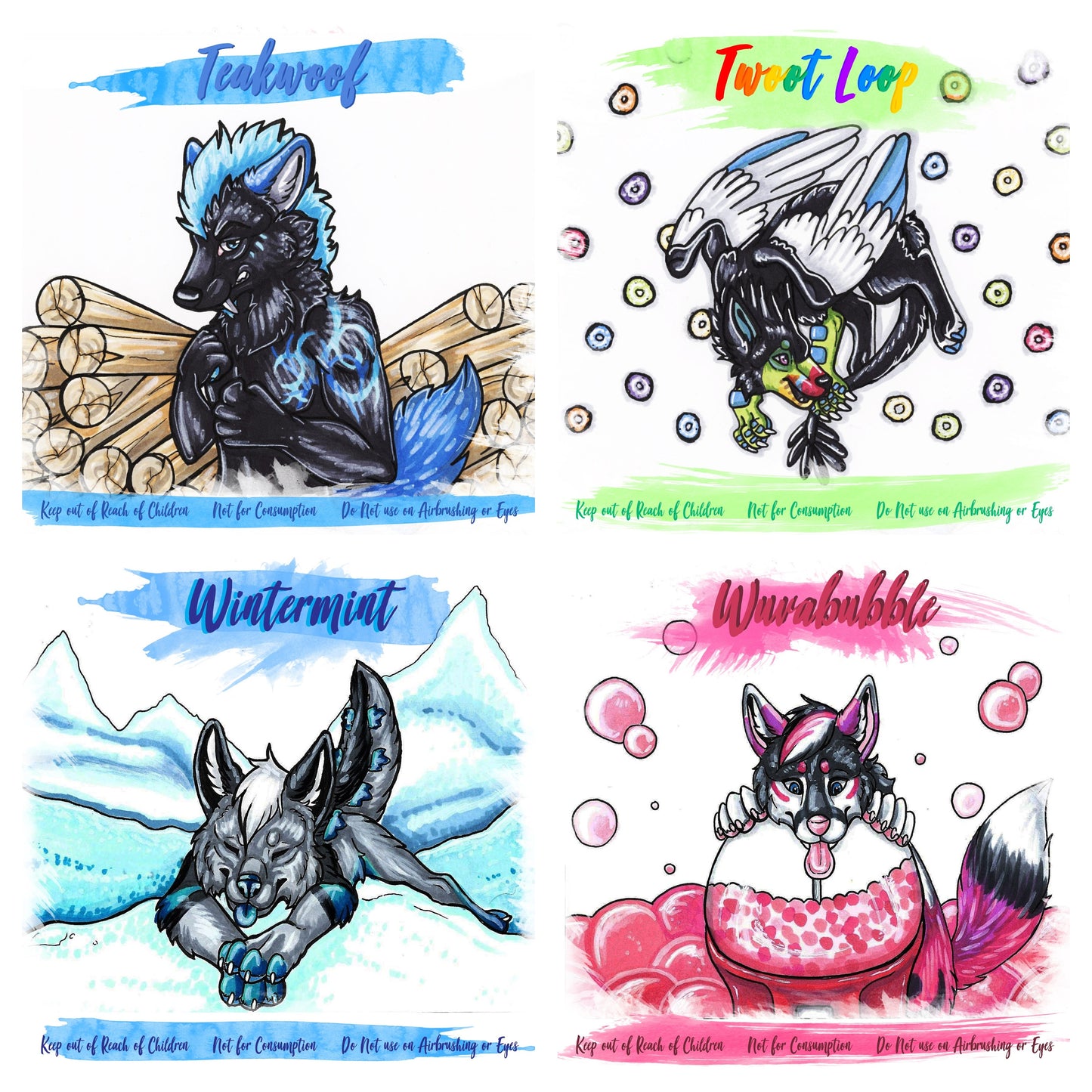 Fursuit Spray Bottle Fragrance Cleaner 8oz (Tons of Scents to Choose from) Essential Cleaning Costume Cleaner US Buyers Only