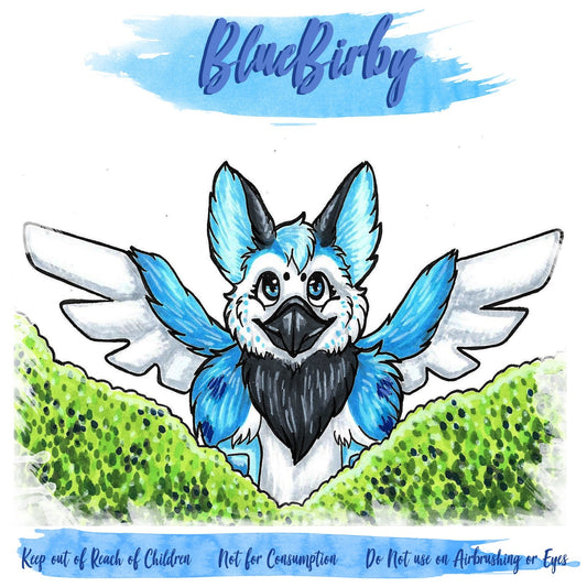 Fursuit Spray Blueberry Bluebirby Bottle Fragrance and Cleaner 8oz Essential Cleaning Costume Cleaner US Buyers Only