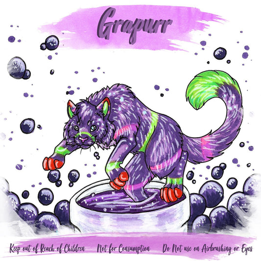 Grape Fursuit Spray 8oz - Grapurr Fragrance and Essential Costume Cleaner