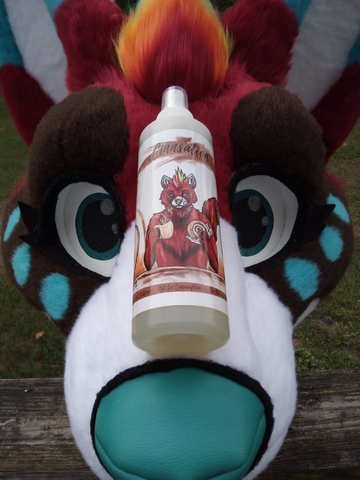 Fursuit Spray Cinnamon Cinnsation Bottle Fragrance and Cleaner 8oz Essential Cleaning Costume Cleaner US Buyers Only