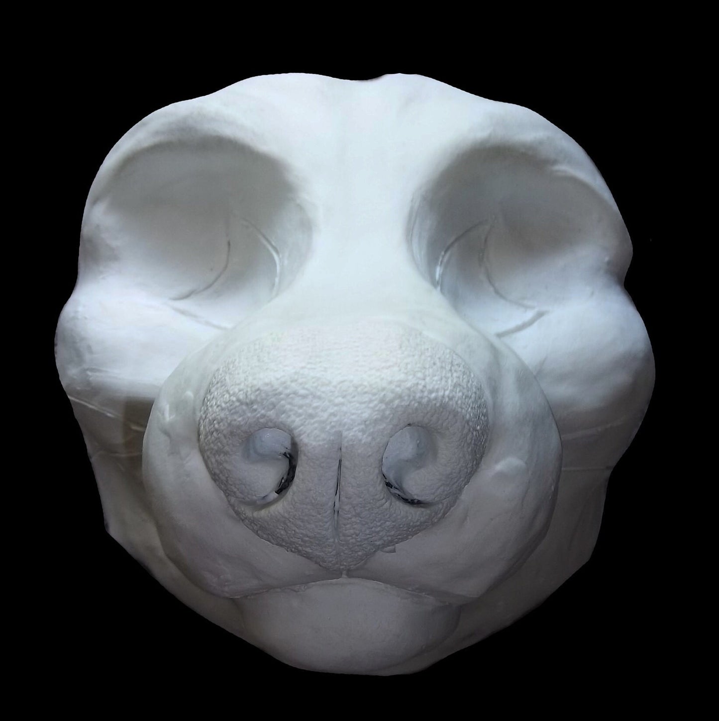 Semi Realistic Canine Mask Blanks (Jawsets available), Fursuit Head Resin Base K9