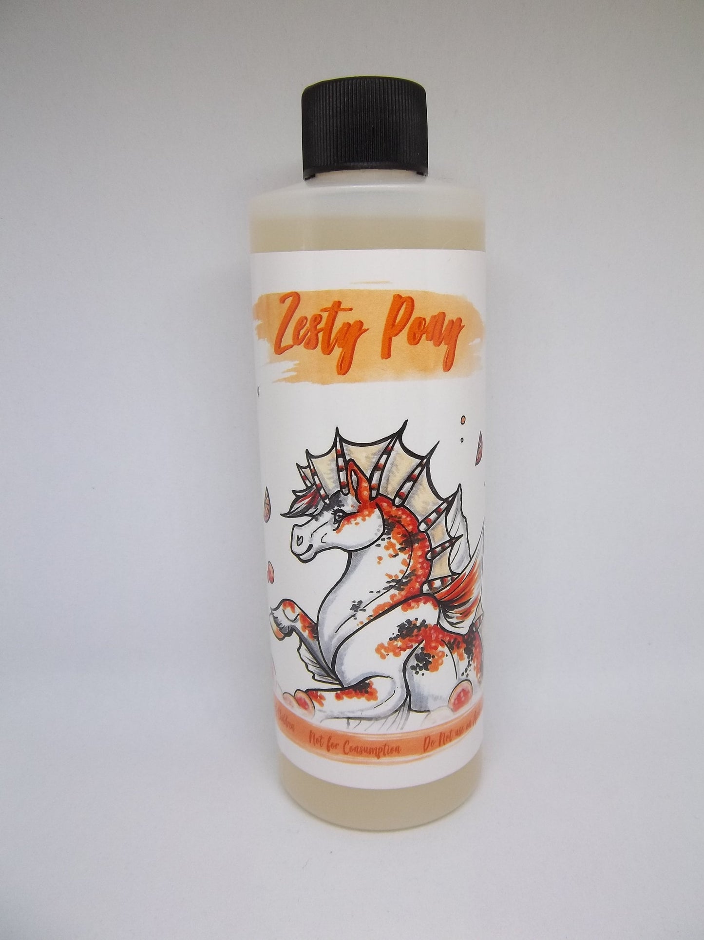 Orange Fursuit Spray 8oz - Zesty Pony Fragrance and Essential Costume Cleaner