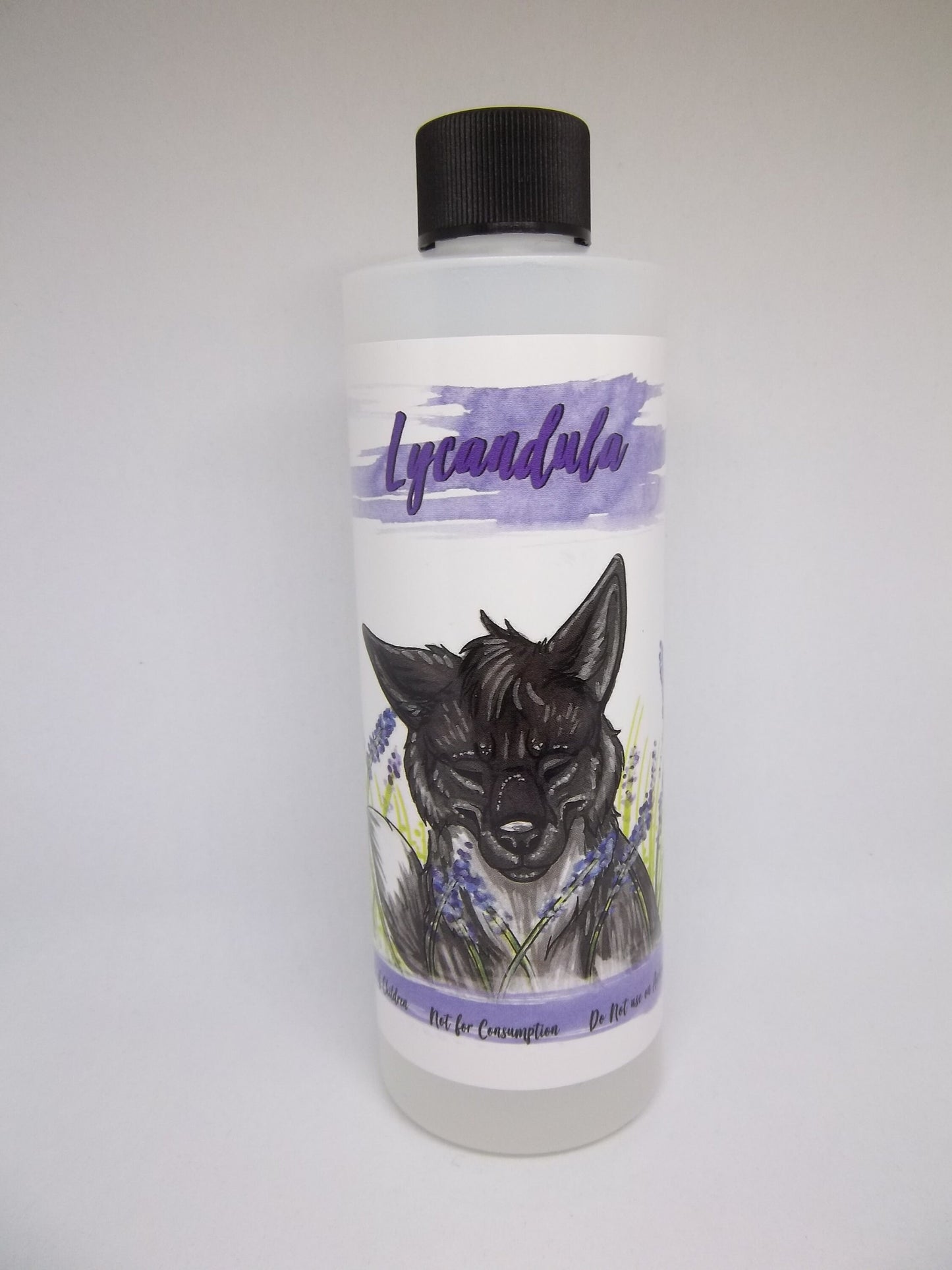 Lavender Fursuit Spray 8oz - Lycandula Fragrance and Essential Costume Cleaner