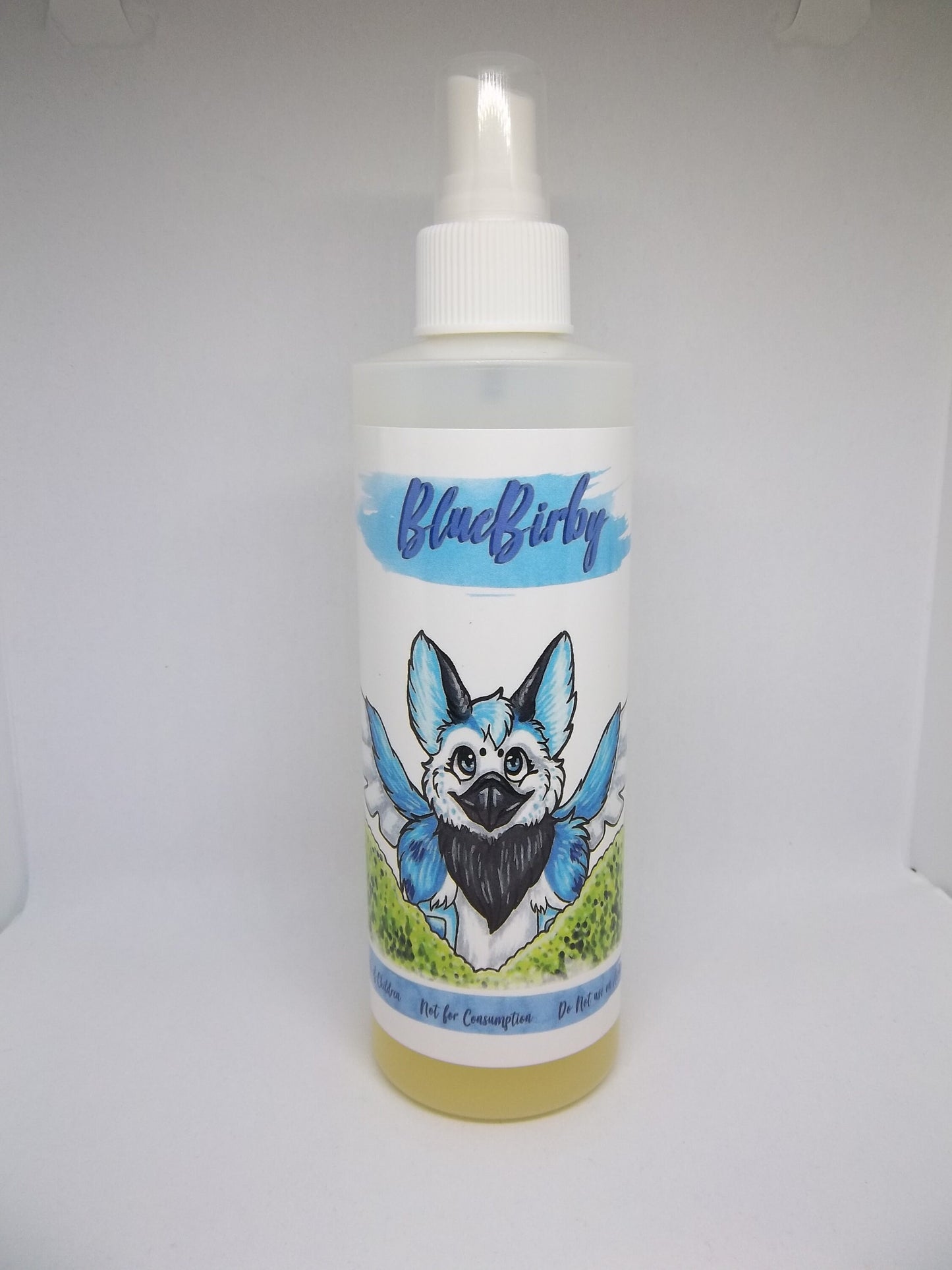 Fursuit Spray Blueberry Bluebirby Bottle Fragrance and Cleaner 8oz Essential Cleaning Costume Cleaner US Buyers Only