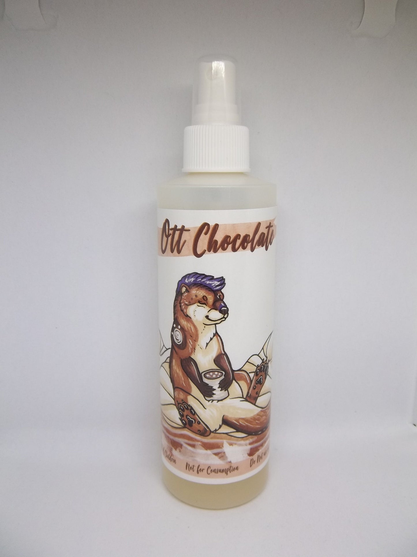 Hot Chocolate Fursuit Spray 8oz - Ott Chocolate Fragrance and Essential Costume Cleaner