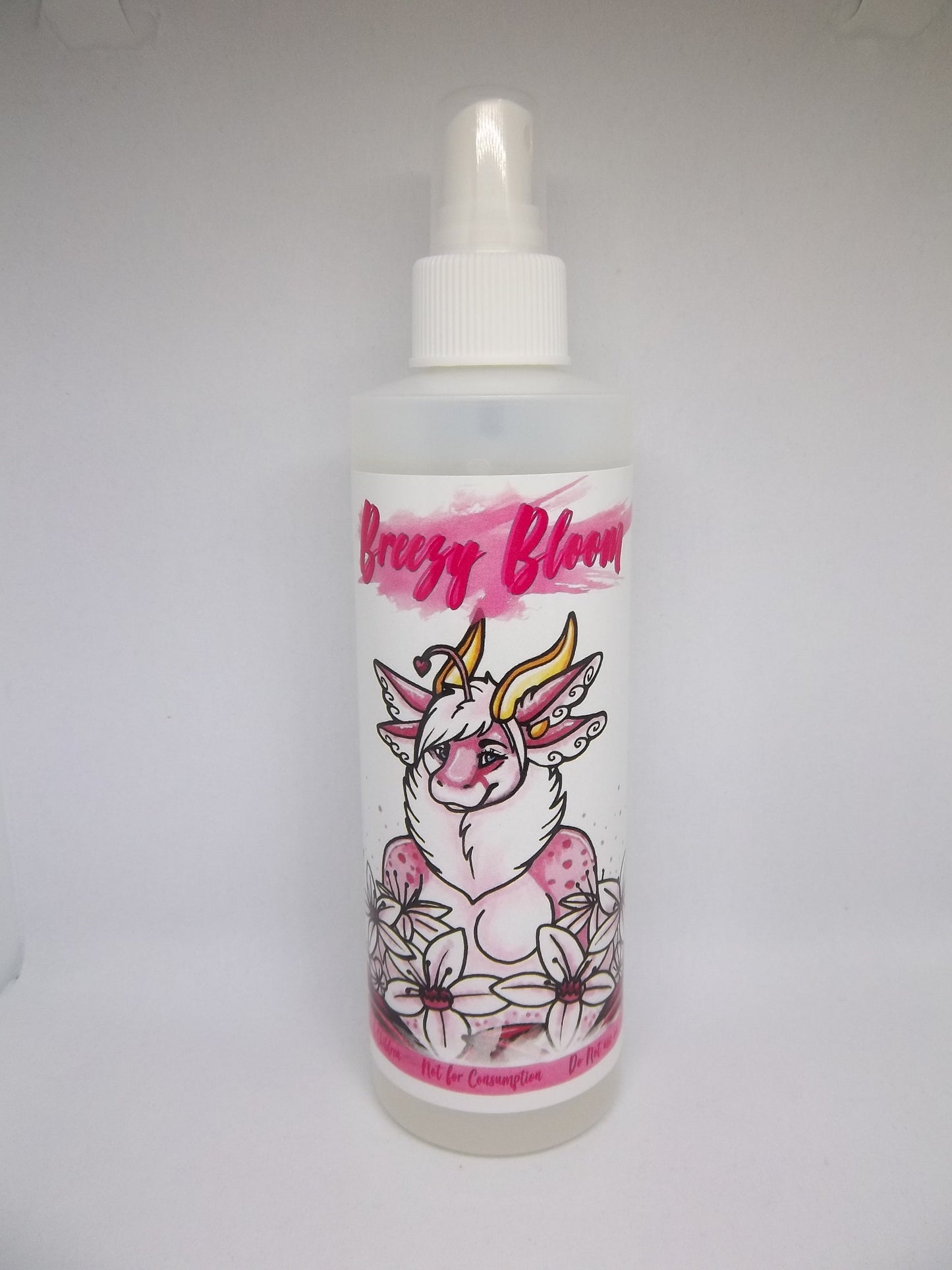 Fursuit Spray Cherry Blossom  Breezy Bloom Bottle Fragrance and Cleaner 8oz Essential Cleaning Costume Cleaner US Buyers Only