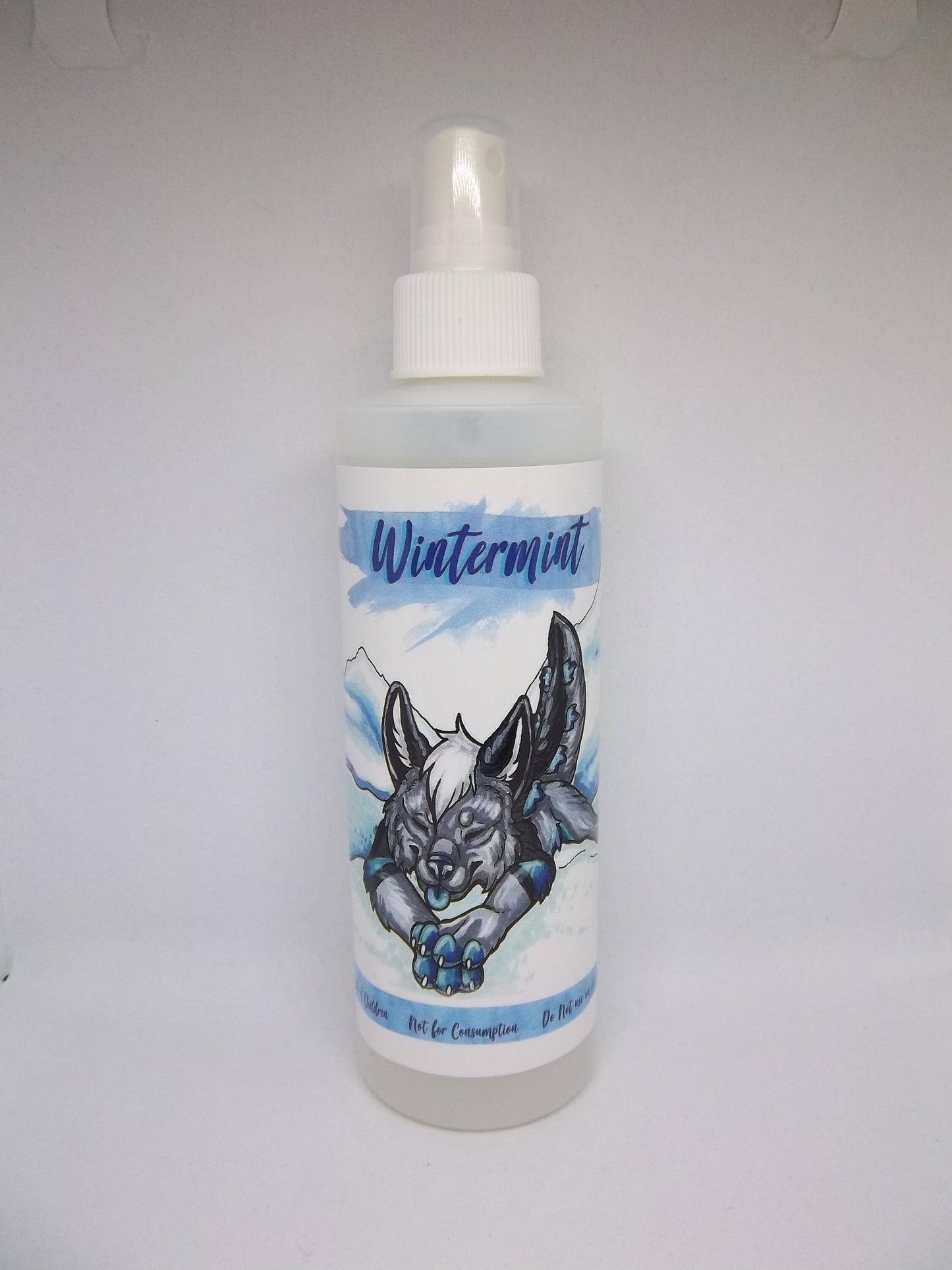 Mint Fursuit Spray 8oz - Wintermint Fragrance and Essential Costume Cleaner