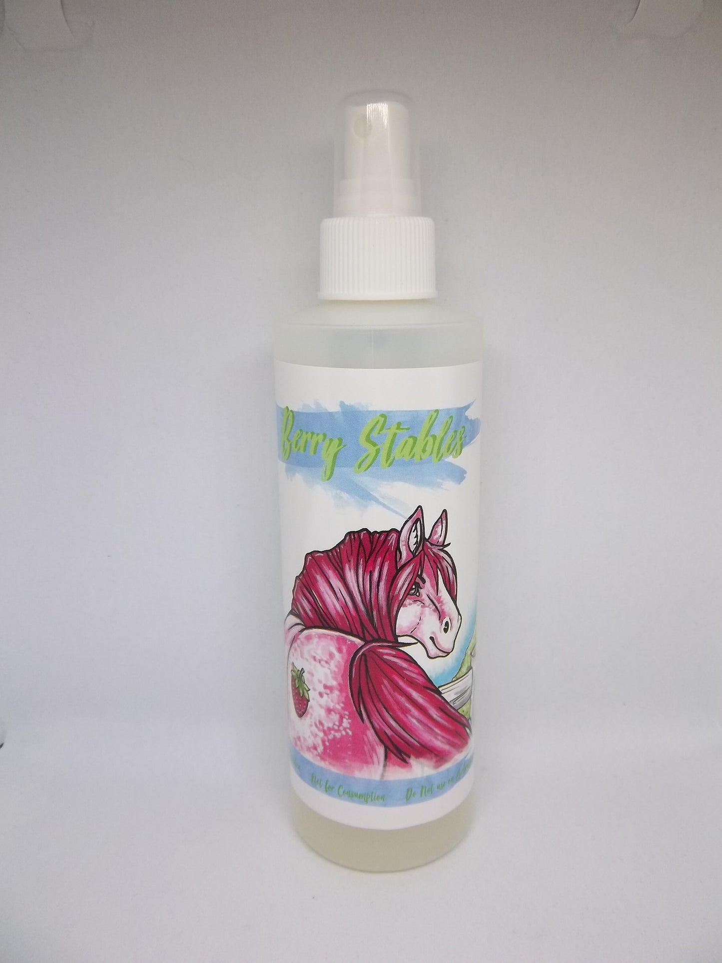 Strawberry Fursuit Spray 8oz - Berry Stables Fragrance and Essential Costume Cleaner