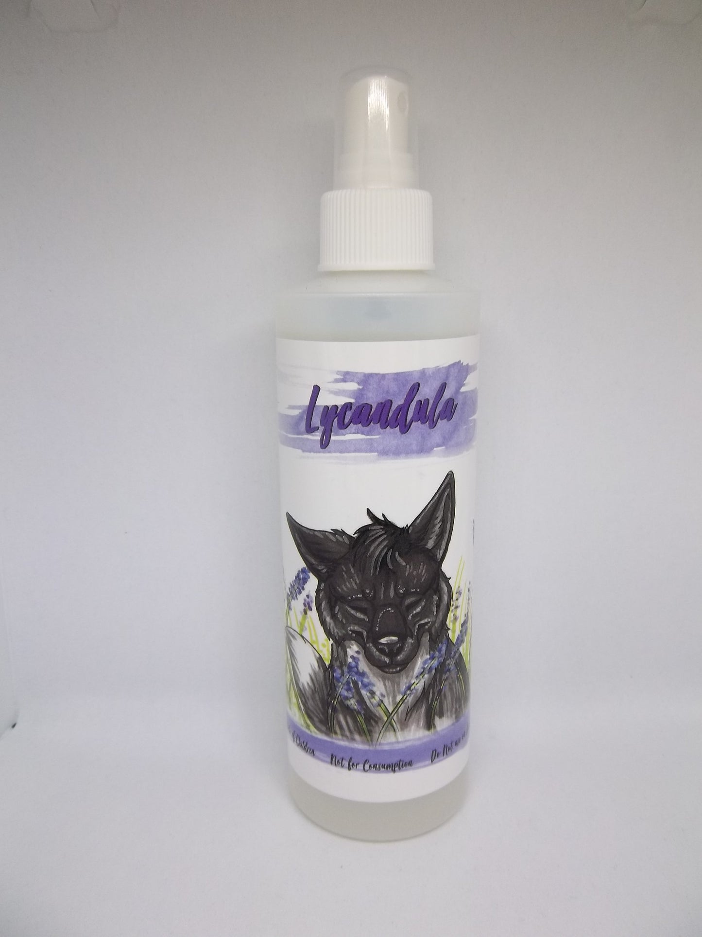 Lavender Fursuit Spray 8oz - Lycandula Fragrance and Essential Costume Cleaner