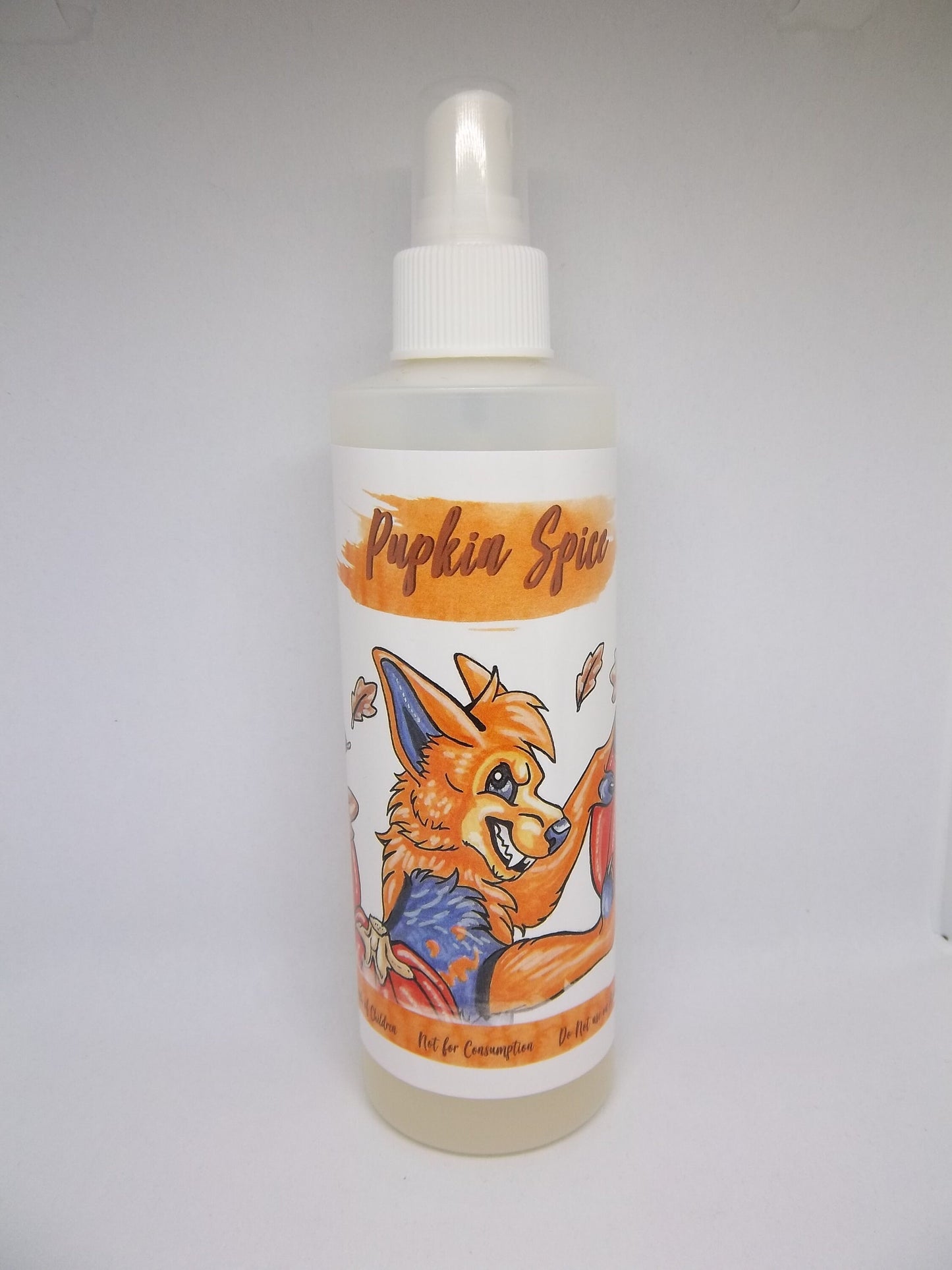 Fursuit Spray Pumpkin Spice Pupkin Spice Bottle Fragrance and Cleaner 8oz Essential Cleaning Costume Cleaner US Buyers Only