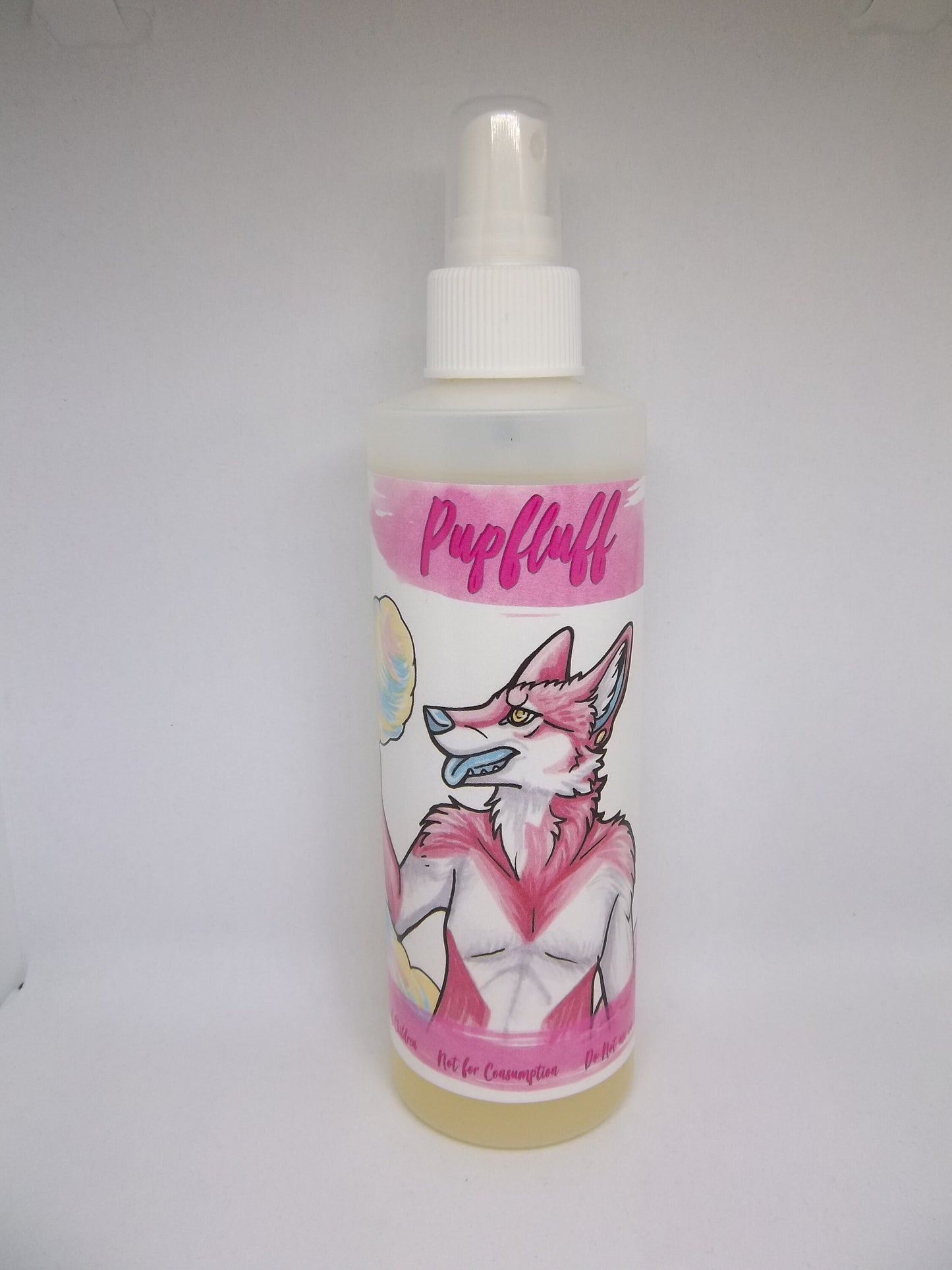 Fursuit SprayCotton Candy Pupfluff Bottle Fragrance and Cleaner 8oz Essential Cleaning Costume Cleaner US Buyers Only